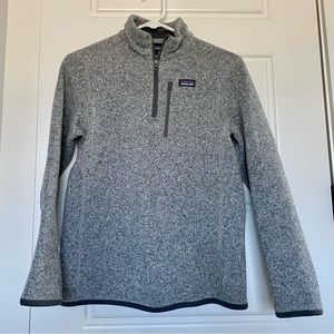 Boys Patagonia Grey Pullover, Size XL